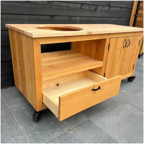 Maatwerk Buitenkeuken Bovi voorraadmodel Lade