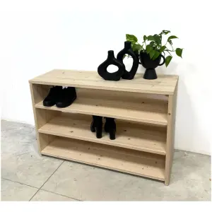 Schoenenrek hout lorette voorraad model