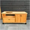Voorraadmodel BBQ tafel maatwerk Bovi Voorraadmodel BBQ tafel maatwerk Bovi