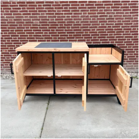 opbergruimte Buitenkeuken Compact Kamado Kai