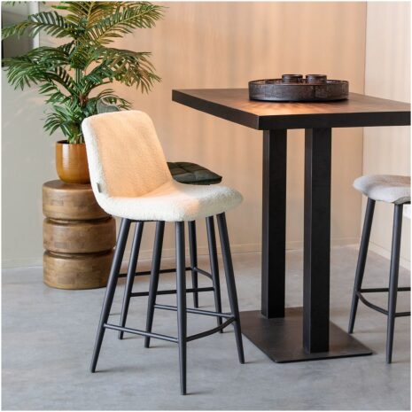 Barstoel Jep Ivoor Teddy