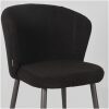 Label51 Eetkamerstoel Whirl Zwart Teddy Voorraadmodel details Label51 Eetkamerstoel Whirl Zwart Teddy Voorraadmodel details