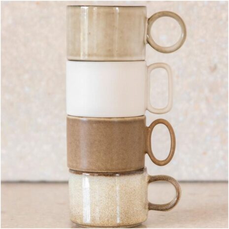 Gusta mok wit 180 ml cappuccino