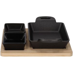 JENS Gietijzeren Serveerset Rechthoek