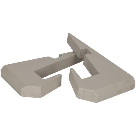 JENS Living Boekenstandaard Jax Grijs details