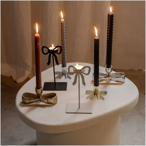 JENS Living Theelichthouder Strik als decoratie strik kandelaar