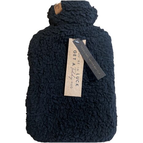 JENS Living warmte Kruik Teddy Zwart