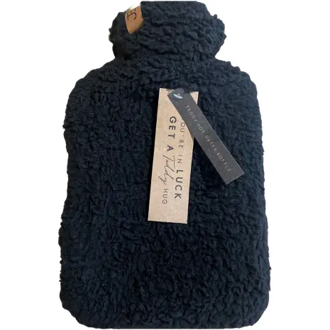 JENS Living warmte Kruik Teddy Zwart