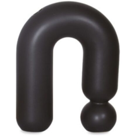 Opjet Design Vaas Boog Zwart kleine decoratie Opjet Design Vaas Boog Zwart kleine decoratie