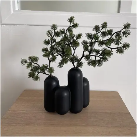 Opjet Vaas Multi Zwart