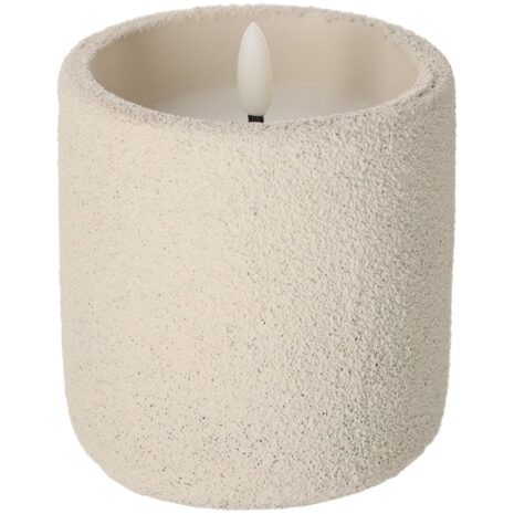 jens living frosted led kaars off white 25245 jens living frosted led kaars off white 25245