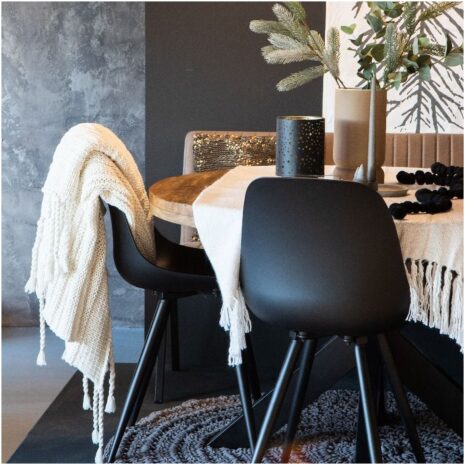 label51 monza eetkamerstoel zwart label51 monza eetkamerstoel zwart