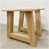 Eiken A poot onderstel voor houten eettafel Eiken A-poot onderstel voor houten eettafel