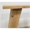 Eiken A poot onderstel voor houten tafel Eiken A-poot onderstel voor houten tafel