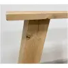 Eiken A poot onderstel voor houten tafel Eiken A-poot onderstel voor houten tafel