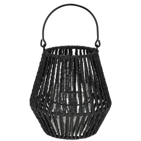 JENS Living Lantaarn Jacky Zwart Small 25204 JENS Living Lantaarn Jacky Zwart Small 25204