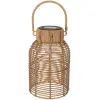 Jens Living Solar Lantaarn Rotan Bruin