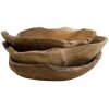Teakhouten schalen 30cm 40 cm 50 cm Teakhouten schalen 30cm , 40 cm ,50 cm