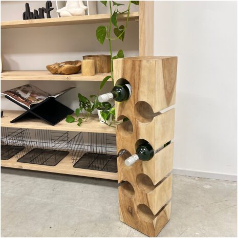 Wijnrek Suar hout 85 cm Wijnrek Suar hout 85 cm