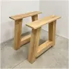 mooie Eikenhouten A poot onderstel voor een eettafel moderne Eikenhouten A-poot onderstel voor een eettafel
