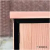 opbergkast tuin met stalen frame en blad 45mm opbergkast tuin met stalen frame en blad 45mm