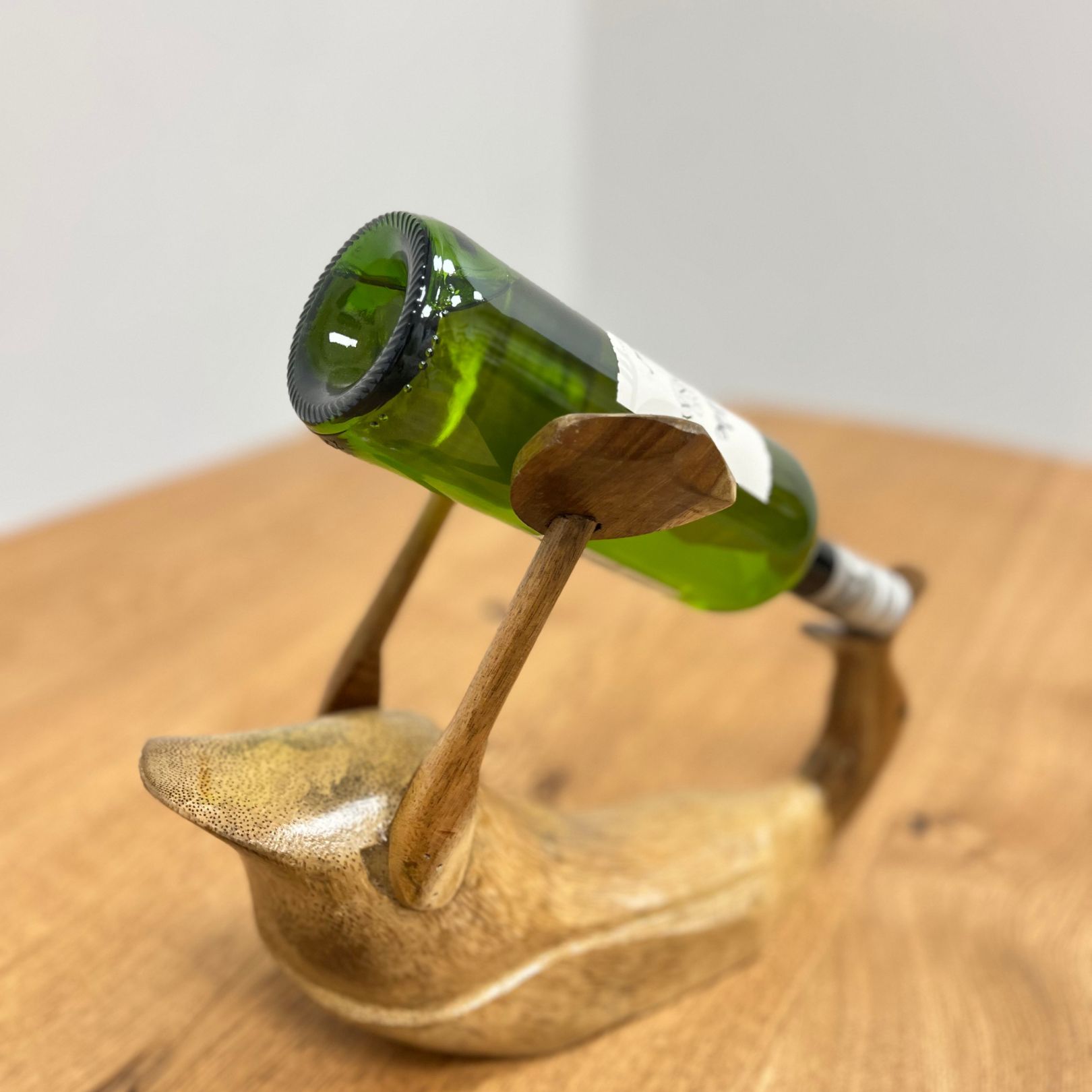Tu Las™ Handgemaakte Massief Houten Wijnglazen Houder voor aan de Muur