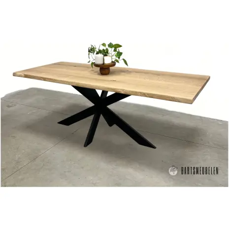 Boomstamtafel met matrix poot Diaz