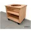 Douglas BBQ trolly open