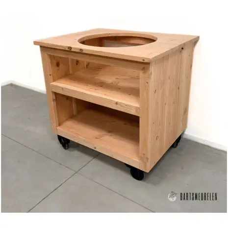 Douglas BBQ trolly open