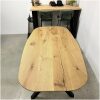 Eetafel Deens ovaal eiken Zoey