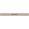 RAL 1019 Stalen matrix spinpoot 150 cm Beige Grijs