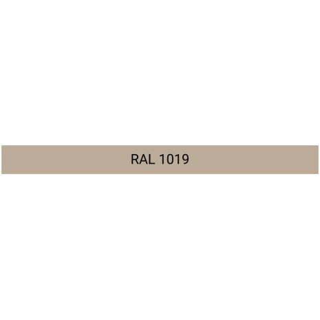 RAL 1019 Stalen matrix spinpoot 150 cm Beige Grijs