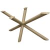 Stalen matrix spinpoot 150 cm Beige Grijs
