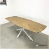 eettafel deens ovaal met hongaarse punt Beau