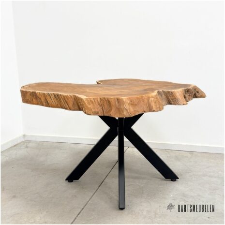 Matrix poot Teak tafeltje (D)