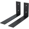 industriele plankdrager zwart 15 cm