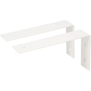 mat witte wandbeugel 20 cm