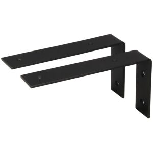 wandbeugel zwart 20 cm