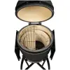 Detailfoto Grill Guru Prime Matt Black Large Kamado - Multi Level System