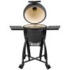 Grill Guru Mat Black Medium Kamado met zijtafels