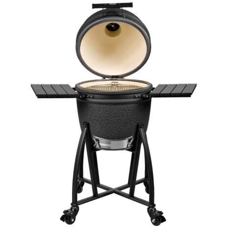Grill Guru Mat Black Medium Kamado met zijtafels