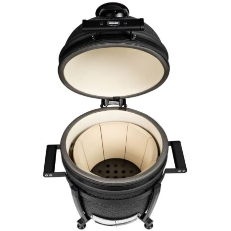 Grill Guru Mat Zwart Compact open