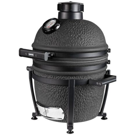 Grill Guru Mat Zwart Compact zij aanzicht