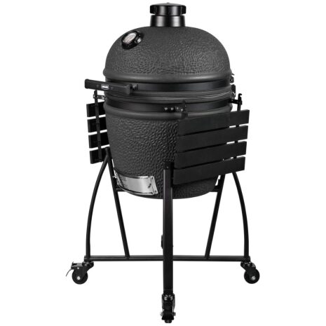 Grill Guru Mat Zwart Large op onderstel Kamado