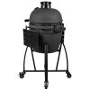 Grill Guru Mat Zwart Medium Kamado