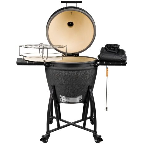 Grill Guru Mat Zwart X-Large op onderstel met accessoires