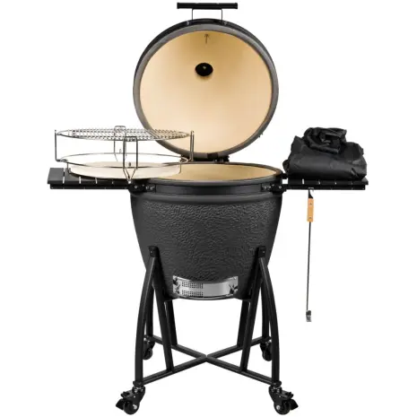 Grill Guru Mat Zwart X-Large op onderstel met accessoires