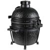 Grill Guru Satijnzwart Compact achterkant Grill Guru Satijnzwart Compact achterkant