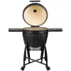 Grill Guru Satin Black XL op onderstel met zijtafels