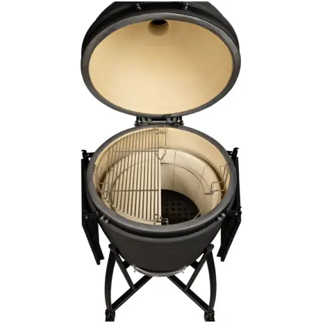 Grill Guru XL Mat Zwart - detailfoto plate setter